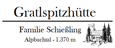 Logo - Gratlspitzhütte - Alpbach - Tirol